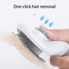 Pet Comb Stainless Steel Needle Comb Pet Dog Cleaning Brush Dog and Cat Hair Removal Floating Hair Cleaning Beauty Skin Care