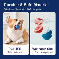 Dog Toys Intelligent Moving Jump Ball Rechargeable Bite-Resistant Rolling Ball Cat and Dog Chase Interactive Pet Toy