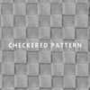 Checkered Orthopedic Pet Bed for Extra Large Dogs 56"X40", Waterproof Removable Washable Cover, Gray