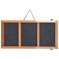 Dog Ramp Gray 47.2"X11.8" Solid Wood Fir