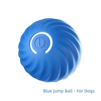 Dog Toys Intelligent Moving Jump Ball Rechargeable Bite-Resistant Rolling Ball Cat and Dog Chase Interactive Pet Toy
