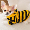 Puppy Coat Outfit – Cute Bee Pattern for Dogs