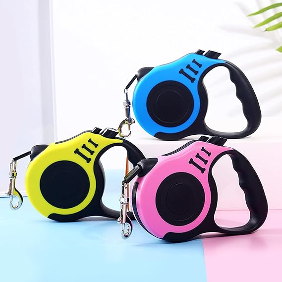 Flexible Dog Leash – Retractable Design for All Sizes
