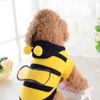 Puppy Coat Outfit – Cute Bee Pattern for Dogs
