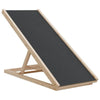 Dog Ramp Gray 47.2"X11.8" Solid Wood Fir