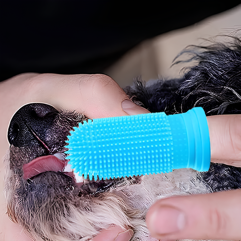 Pet Finger Toothbrush – Easy Cleaning for Dogs and Cats