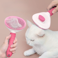 Durable Stainless Steel Needle Comb for Pets