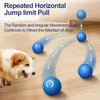 Dog Toys Intelligent Moving Jump Ball Rechargeable Bite-Resistant Rolling Ball Cat and Dog Chase Interactive Pet Toy