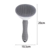 Pet Comb Stainless Steel Needle Comb Pet Dog Cleaning Brush Dog and Cat Hair Removal Floating Hair Cleaning Beauty Skin Care
