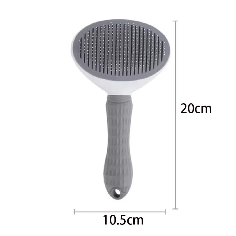 Pet Comb Stainless Steel Needle Comb Pet Dog Cleaning Brush Dog and Cat Hair Removal Floating Hair Cleaning Beauty Skin Care