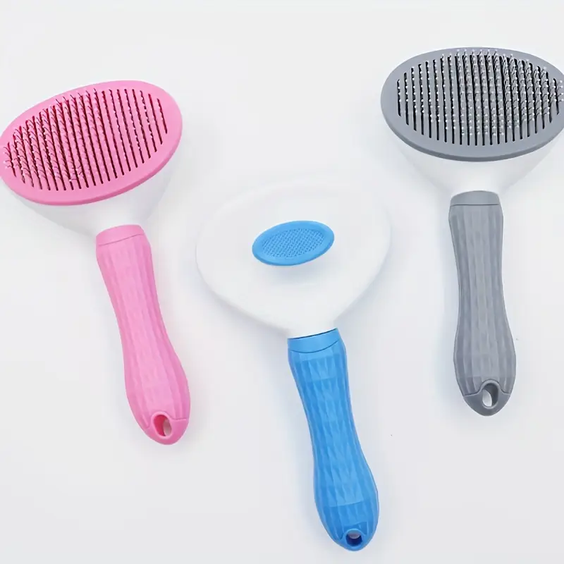 Durable Stainless Steel Needle Comb for Pets